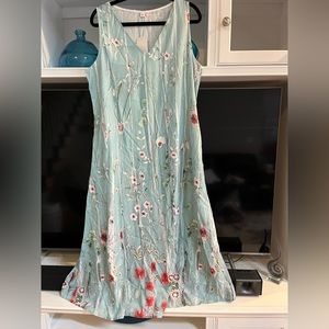 Dress, XL, green,